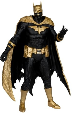 McFarlane DC Multiverse Actionfigur Batman of Earth-22 Infected (Dark Metal) Knightmare Edition (Gold Label) 18 cm