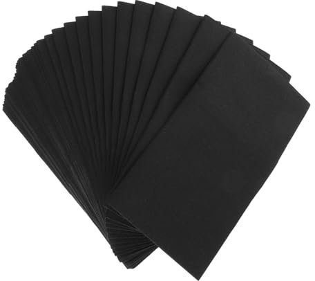 Générique Serviettes Jetables Avec Poche En Argenterie, 50 Pièces, Pour Banquets, Coupe-fourchette, Serviettes D'emballage, Serviettes Jetables, Fête, Serviettes D'emballage