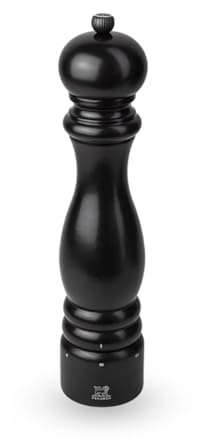 PEUGEOT Saltkvarn Paris u'Select 30 cm - 6 malningsinställningar - innovation av issalt, Zirlion mekanism - PEFC-märkt trä - fransk tillverkning - svart satinfärg