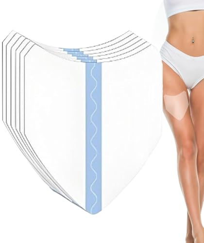 Cinta de levantamiento de muslos, transparente, impermeable, 5 unidades, antifricción, tiritas adhesivas para piernas, deportes al aire libre, correr, vaqueros, protección contra la fricción