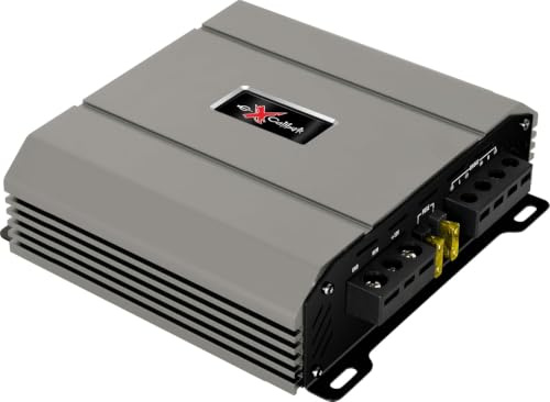 Excalibur X275.2 Auto Verstärker HiFi Stereo 2 Kanal 1300 Watt- Kfz Mini Verstärker Mit 2 x 650 Watt Endstufe Auto, Bass-Boost 12 dB, Variable Frequenzweiche, Remote Anschluss, Subwoofer Bridge Modus | MOSFET Stereo-Verstärker mit Bass-Boost 12 dB, variabler Frequenzweiche, Bridge-Modus & Remote – 188x184x55 mm