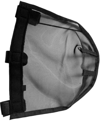 Häst Flugmask Andningsbart Flugskydd för Hästnos