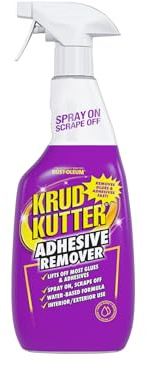 Krud Kutter Adhesive Remover 750ml Spray - Removes Glues, Adhesives, Sealants & Mastics from Tiles, Wood, Laminate, Carpet, Linoleum, Vinyl and More