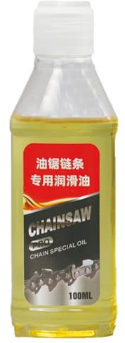 WJnflQN Huile de tronçonneuse - Lubrifiant à huile pour tronçonneuse électrique - 100 ml - Lubrifiant synthétique résistant à la rouille - Solvant pénétrant profondément pour garage, charnière de