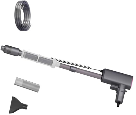 Kaeltsyn Pulitore per Acqua per acquari Rumoroso con classificazione Sonora 45 e Tubo Extra per Grandi Serbatoi a 150 galloni Pulitore per acquari Ricaricabile