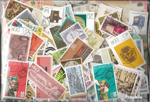 Prophila Collection DDR 500 Verschiedene Marken (Briefmarken für Sammler)