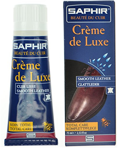 Saphir Crème de Luxe Schuhcreme, mit Applikator (75, CREME 44)