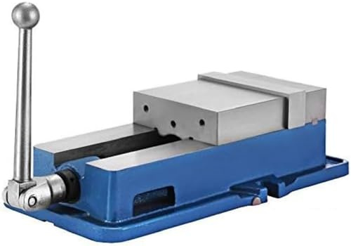 VEVOR Tornillo de mesa de 6 pulgadas, tornillo de precisión de 160 mm, tornillo de abrazadera de mesa, tornillo de sujeción, herramienta conjunto de banco de sujeción para aserrar/limar/algunos