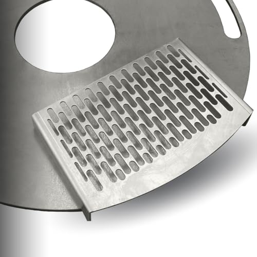 Terma Zubehör Warmhalterost für 6mm Feuerplatte/Griillplatte geeigent Edelstahl Made in Germany, plancha Platte, feuerplatte Grill, feuerschale mit grillplatte, grillring feuerschale