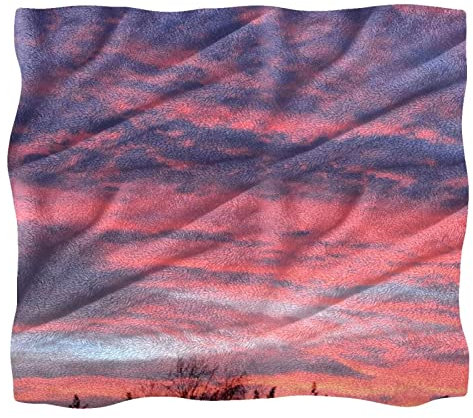 Fleece-Überwurfdecke für Couch, Sofa oder Bett, gemütliche, weiche Decken, fantastisches Himmel-Muster