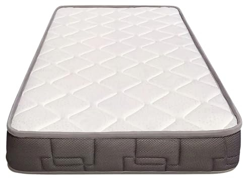 COOL · DREAMS HR Morfeo Matratze für Babybett, 50 x 80 cm, gesteppt, wärmeregulierend, atmungsaktiv, milbendicht, pilzhemmend und antibakteriell, Öko-Tex® und CertiPUR Zertifiziert