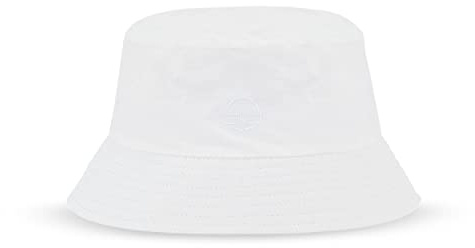 Johnny Urban Fischerhut Herren & Damen Weiß - Bob - Anglerhut für Sommer Festival Urlaub - S/M - Stylischer Bucket Hat aus Baumwolle - Hut mit eingenähtem Schweißband