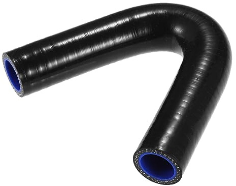 QUARKZMAN Manguera De Silicona Para Intercooler Turbo 19Mm 135 Grados 1Pc | Grosor 5Mm, Diámetro Exterior 29Mm, Longitud 100Mm, Temperatura -60°C A 300°C, Universal, Para Coche