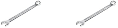 GEDORE red Ring-Maulschlüssel, SW 7 mm, Matt-satinierte Oberfläche, Chrom-Vanadium-Stahl, Silber (Packung mit 2)