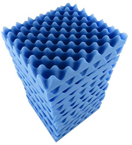 COMETX Egg Foam Padding 12PCS 30 * 30 * 5cm Foam Panels Egg Foam Pad Sound Isolation Foam for Home Studio Theater KTV