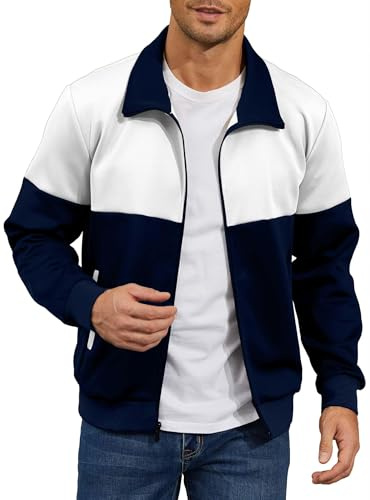 Zaitun sportjacka för män, Beige/grön, L