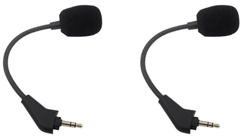 Remingtape 2X Aux spelmikrofon 3,5 mm mikrofon för HS50 Pro HS60 HS70 SE spelheadset hörlurar svanhalsmikrofon