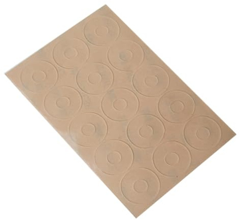 Ruler Grip - Anillos adhesivos de agarre antideslizante, mango verdadero, fácil de usar para acolchar, regla, plantillas de acolchado, regla de costura