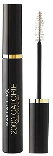 Max Factor 2000 Calorie Mascara Braun/Schwarz – Langanhaltende Wimperntusche für Definition und Volumen – 1 x 9 ml