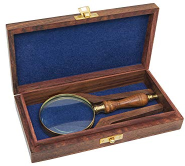 mare-me Lupe Schreibtisch antik 18cm