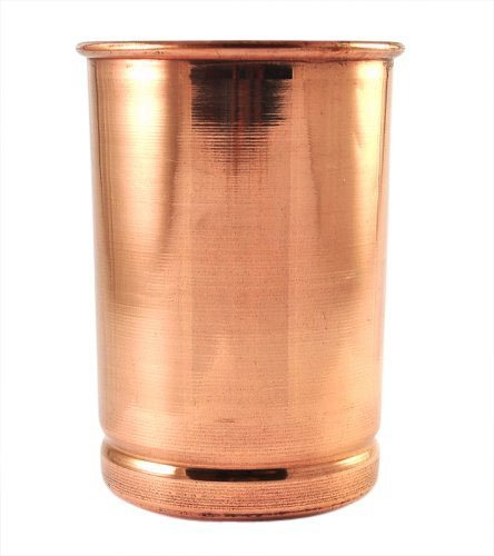handmade pure Copper glass cup for water india
