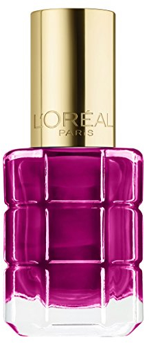 L'Oréal Paris Color Riche Le Vernis Nagellack mit Öl in Pink/Pflegender Farblack in kräftigem Magenta mit Glanz-Effekt /# 330 Fuchsia Palace / 1 x 14ml