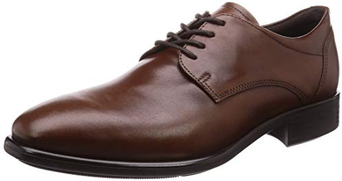 Ecco - Citytray Plain Toe Tie, Oxford, Cognac,