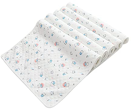 WILLQ Wasserdicht Matratzenauflage Wiederverwendbar Unterlage für Inkontinenz Blasenschwäche Blut Urin Und Wasserundurchlässig Antibakteriell für Kinder Erwachsene Schwangere Haustier,27 x 47