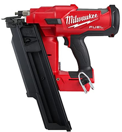 Milwaukee M18 Kraftstoffstrukturnagler mit Ladegerät 21°, rot, 0