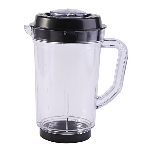 Brocca per frullatore per spremiagrumi, ricambio per misurino per spremiagrumi, supporto per tazza di latte per acqua di ricambio da 1000 ml per Magic Bullet