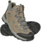 Mountain Warehouse Adventurer Mens Waterproof Boots - IsoDry Shoes with Synthetic Upper, Mesh Lining, Deep Lugs & EVA Cushioning - Spring Summer, Hiking & Outdoors Khaki Adult Shoe Size10.5