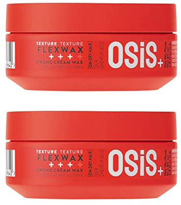 2x Schwarzkopf Osis Flexwax Cream Wax 85 ml