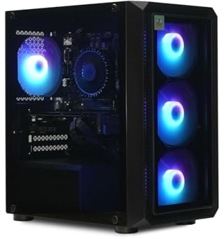 BEDROCK GeForce Gaming PC: GTX 1070 8GB / i5 8500 3GHz / 16GB DDR4 RAM / 500GB SSD + 1TB HDD / 600mbps Wi-Fi/CiT Flash Case/Windows 11