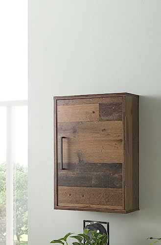 Schildmeyer Hängeschrank Prato 156374, Old Style Dark, 40,3 x 16,5 x 59,6 cm