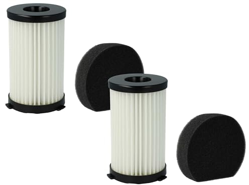 vhbw Filter Set 2x Filters compatible with Goodmans 356277 2 in 1 Vacuum Vacuum Cleaner - HEPA Filter, Allergy Filter