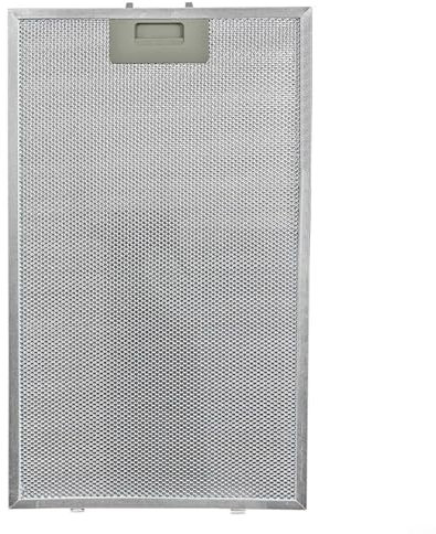 Alanmoship Dunstabzugshauben-Filter, Metall-Fettfilter, Aluminiumgeflecht, Dunstabzugshaubenfilter, 400 x 275 x 9 mm, aluminisierte Fettfiltration