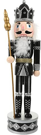 OKUMEYR Nutcracker Decoration Xmas Nutcracker Soldier Figurine Premium Craftsmanship for Festive Home Decor Unique Christmas Ornament to Holiday Cheer