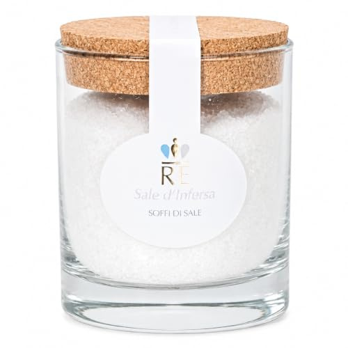Soffi di Sale - Fior di sale Marino di Trapani, Sicilia | Sosalt | 120g | Pregiatissimo Sale Integrale