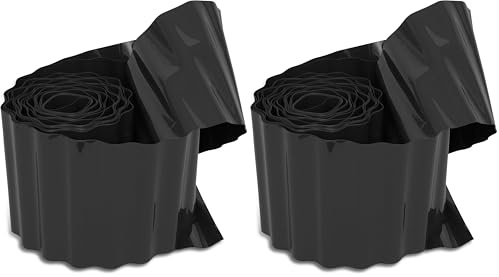 Windhager 06412 Prato Bordatura 15cm x 9 M-Antracite (Confezione da 2)