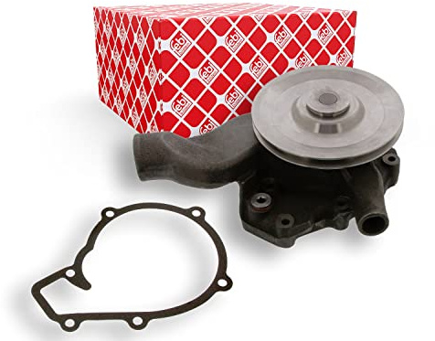 febi bilstein 44454 Wasserpumpe mit Riemenscheibe und Dichtungen, 1 Stück