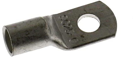 Lumonic 10x capocorda a tubo 25mm² M6 I capocorda a crimpare 25mm2 nudo SC25-6 capocorda ad anello 25mm², capocorda ad anello 25mm² I, capocorda ad anello per cavi