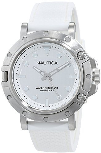 Nautica NAD12548G - Reloj Analógico para Mujer, Color Gris/Gris