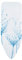 Brabantia 2mm Built-in-Foam Ironing Board Cover (C Board/Cotton Flower) Heat-Resistant, Non-Slip, Cord Fastener