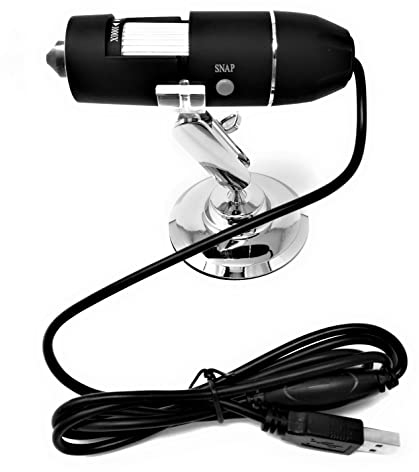 TEMPO DI SALDI Tragbares digitales Mikroskop, 1000 x Endoskop, mit USB-Kabel, 8 LEDs, PC