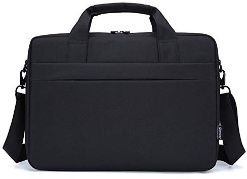 LAI HO Hombro del Ordenador portátil Mensajero del Bolso la Cartera del Bolso Conjunto de Bolsa de Ordenador portátil portátil Ultrabook Top Mango Bolsa de Trabajo,Negro