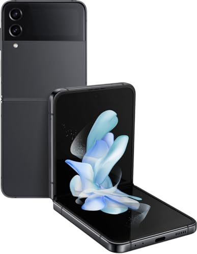 Samsung Galaxy Z Flip 4 5G, US Version, 256GB, Graphite - T-Mobile (Renewed)