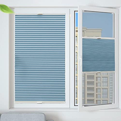 Wabenplissee Verdunklungsplissee Dachfenster,Waben-plissee, Doppelplissee 55cm 60cm 65cm 70cm 75cm 80cm 90cm 95cm Plisseerollo,Thermische Vorhänge,Wabenplissee Faltrollo,W×H-85x150cm/33.5*59in