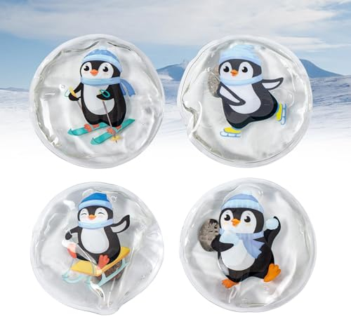 Nexoria Taschenwärmer Winter, Handwärmer Wiederverwendbar Taschenwärmer Wiederverwendbar Hand Wärmepads Sofortige Handwärmer Wiederverwendbar Wärmeknickkissen Für Draußen (4pcs)