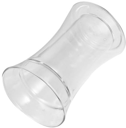 TOPBATHY Taza De Vidrio Resistente Vaso De Café Taza para Beber Vaso De Doble Pared Ideal para Fiestas