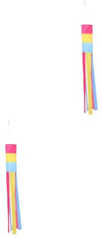 POPETPOP 2pcs Windsock Flag Light Weight Outdoor Windsocks for Garden for Decorations